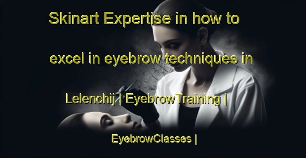 Skinart Expertise in how to excel in eyebrow techniques in Lelenchij | EyebrowTraining | EyebrowClasses | SkinartTraining-Mexico